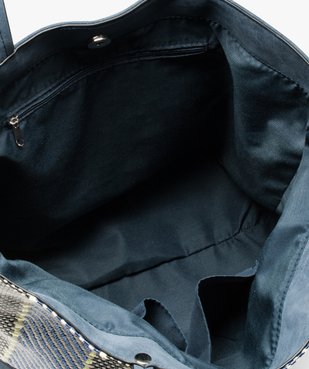 Sac cabas femme en textile multicolore vue4 - GEMO (ACCESS) - GEMO