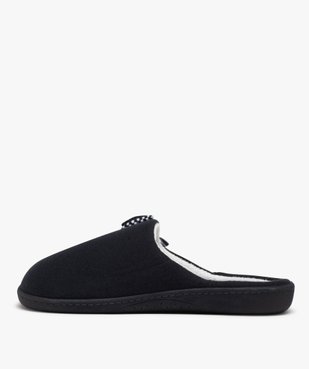 Chaussons femme mules rembourrées en jersey - Isotoner vue3 - ISOTONER - GEMO