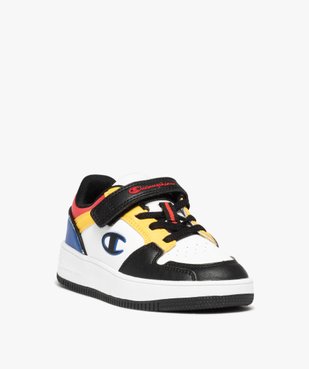 Baskets garçon multicolores à scratch – Champion Rebound vue2 - CHAMPION USA - GEMO