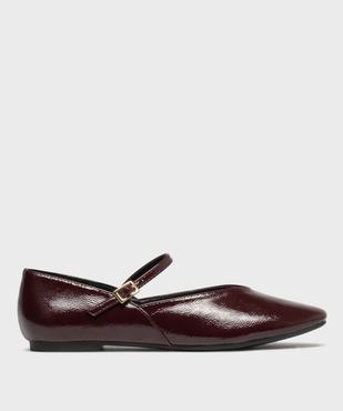 Ballerines vernies avec bride sur le dessus femme - Follow Me vue1 - FOLLOW ME - GEMO