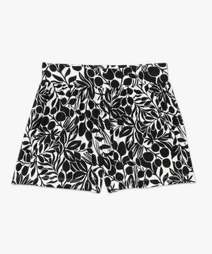 Short de pyjama femme ample à motifs  vue4 - GEMO(HOMWR FEM) - GEMO