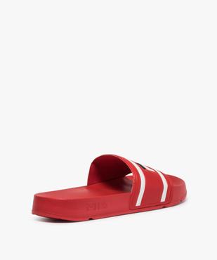 Tongs homme claquettes à bandeau unies - Fila vue4 - FILA - GEMO