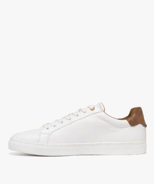 Baskets basses à lacets avec semelle contrastante homme - Lee Cooper vue4 - LEE COOPER - GEMO