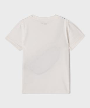 Tee-shirt manches courtes à motif et poche zippée garçon vue3 - GEMO 4G GARCON - GEMO