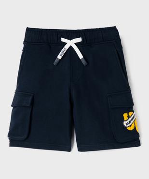 Bermuda cargo avec taille élastique garçon - Camps United vue1 - CAMPS - GEMO