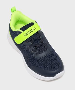 Baskets Postie en mesh fermeture scratch garçon - Kappa vue5 - KAPPA - GEMO