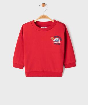 Sweat ample à motifs sportifs bébé garçon vue1 - GEMO(BEBE DEBT) - GEMO