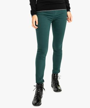 Jegging slim uni coloré vue1 - FOLLOW ME - GEMO
