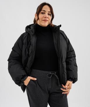 Doudoune à capuche femme grande taille vue1 - GEMO 4G GT - GEMO