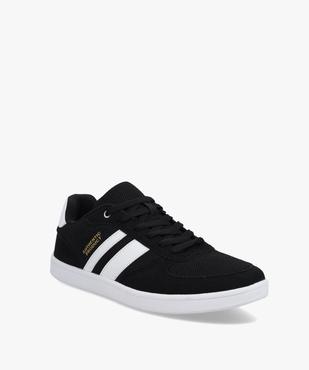 Baskets homme style casual bicolores à lacets vue3 - GEMO (SPORTSWR) - GEMO