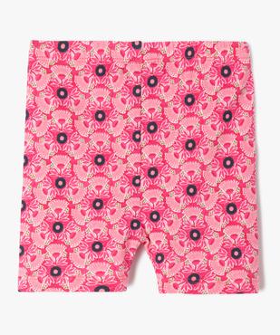 Leggings short court en coton stretch bébé fille (lot de 2) vue3 - GEMO 4G BEBE - GEMO