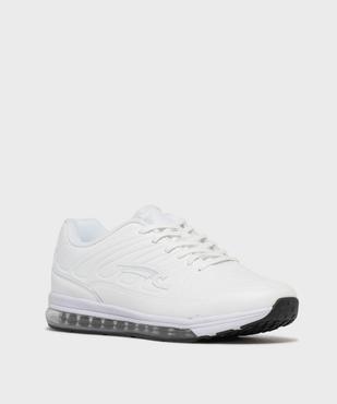 Baskets dessus embossé avec semelle bulle d’air homme - Airness vue2 - AIRNESS - GEMO