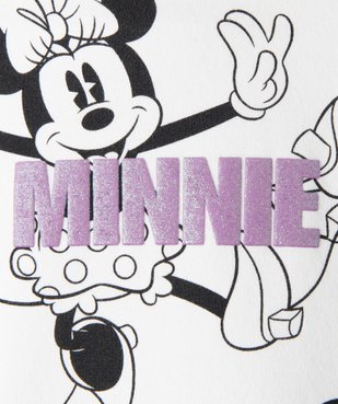 Robe fille en sweat molletonné à motif brillant - Disney vue3 - DISNEY DTR - GEMO