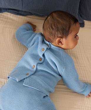 Ensemble 2 pièces en maille bébé : pull et pantalon - LuluCastagnette vue2 - LULU CASTAGNETTE GEMO FOR GOOD - GEMO