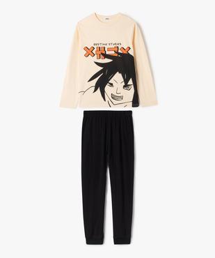 Pyjama en coton avec motif manga garçon vue1 - GEMO (JUNIOR) - GEMO