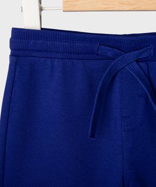 Short en maille avec ceinture ajustable bébé garçon vue2 - GEMO 4G BEBE - GEMO