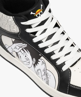 Baskets homme montantes à motifs - One Piece  vue13 - ONE PIECE - GEMO
