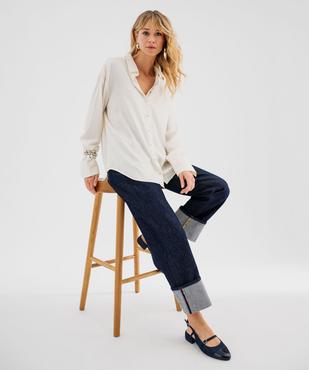 Chemise en satin femme vue6 - GEMO(FEMME PAP) - GEMO