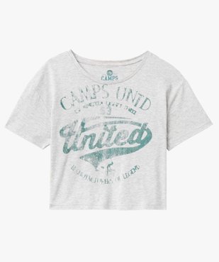 Tee-shirt femme à manches courtes inscription XXL - Camps United vue4 - CAMPS UNITED - GEMO