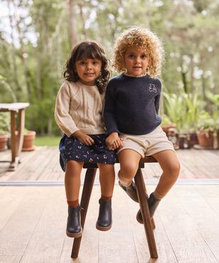 Short ample en velours côtelé extensible bébé fille - LuluCastagnette vue5 - LULUCASTAGNETTE - GEMO