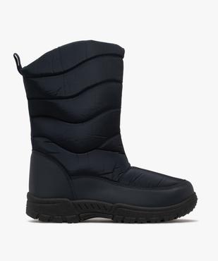 Après-ski femme à zip effet matelassé avec semelle épaisse crantée  vue1 - SNOW FUN - GEMO