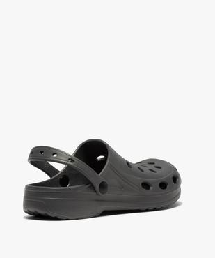 Sabots homme unis souples avec perforations vue4 - GEMO (PLAGE) - GEMO