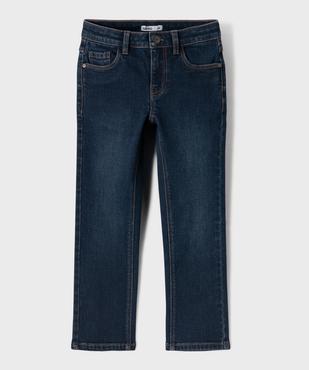 Jean en toile denim résistante extensible garçon vue1 - GEMO (ENFANT) - GEMO