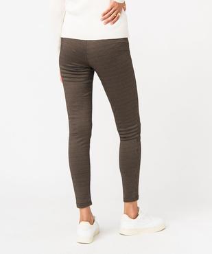Leggings motifs pied de poule femme vue3 - GEMO(FEMME PAP) - GEMO