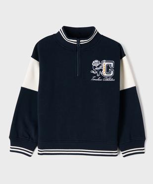 Sweat à col zippé garçon - Camps United vue1 - CAMPS - GEMO