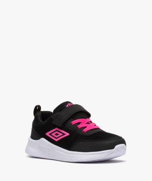 Chaussures de running fille bicolores à scratch - Umbro vue2 - UMBRO - GEMO