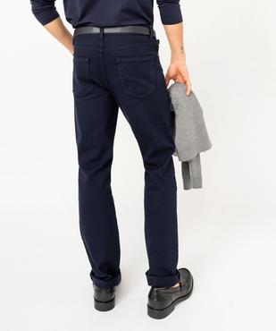 Pantalon en coton coupe Slim homme vue3 - GEMO 4G HOMME - GEMO