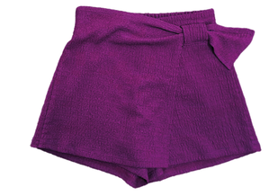 Jupe short en maille gaufrée fille vue1 - GEMO (ENFANT) - GEMO