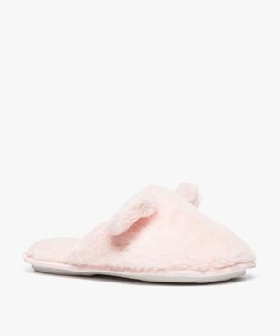 Mules d'intérieur femme avec oreilles  relief vue2 - GEMO(HOMWR FEM) - GEMO