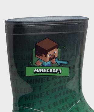 Bottes de pluie imprimées garçon - Minecraft vue6 - MINECRAFT - GEMO