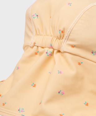 Casquette résistante à l’eau à motifs fleuris bébé fille vue2 - GEMO (ACCESS) - GEMO