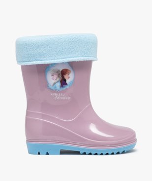 Bottes de pluie fille doublure chaude – Reine des Neiges vue1 - REINE DES NEIGE - GEMO