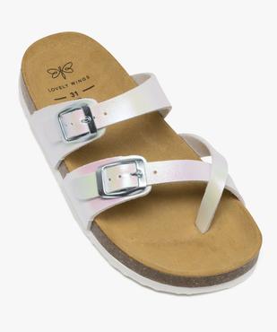 Mules à brides croisées et irisées fille vue5 - LOVELY WINGS GEMO FOR GOOD - GEMO