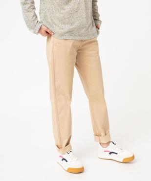 Pantalon chino coupe regular femme vue1 - GEMO(FEMME PAP) - GEMO