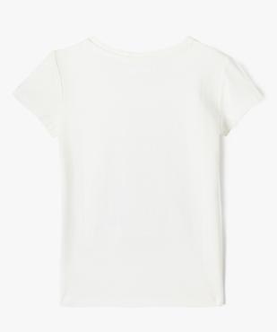 Tee-shirt de Noël fille à manches courtes et sequins réversibles vue4 - GEMO (ENFANT) - GEMO