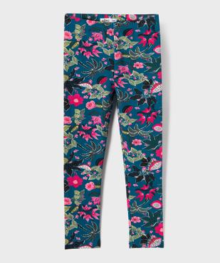 Legging imprimé à taille élastiquée fille vue1 - GEMO (ENFANT) - GEMO