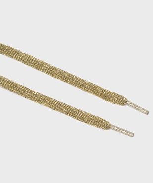 Lacets plats larges aux reflets métallisés vue2 - GEMO (ACCESS) - GEMO