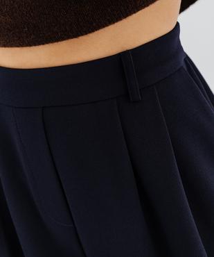 Pantacourt large fluide femme vue2 - GEMO(FEMME PAP) - GEMO