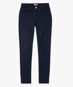 Pantalon coupe Slim taille normale femme vue4 - GEMO 4G FEMME - GEMO