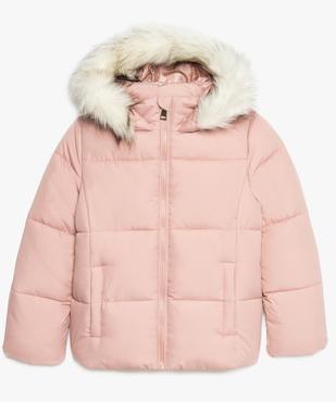 Doudoune fille à capuche duveuteuse vue1 - GEMO (ENFANT) - GEMO