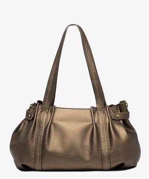 Sac souple en matière grainée porté épaule femme vue1 - GEMO (ACCESS) - GEMO