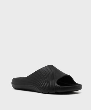 Mules de piscine moulées et unies homme vue2 - GEMO (PLAGE) - GEMO