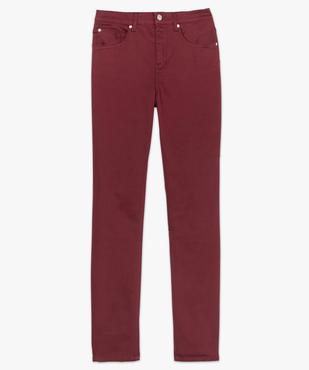 Pantalon femme coupe Regular en stretch vue4 - GEMO(FEMME PAP) - GEMO