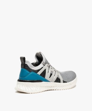 Baskets homme jogging en maille extra légères vue4 - GEMO (SPORTSWR) - GEMO