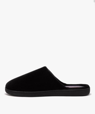 Chaussons homme pantoufles en velours côtelé uni - Isotoner vue3 - ISOTONER - GEMO