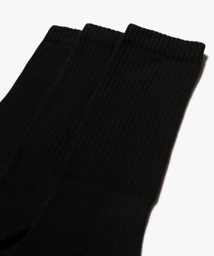 Chaussettes homme spécial sport tige haute (lot de 3)  vue2 - GEMO(HOMWR HOM) - GEMO
